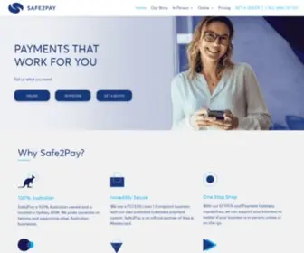 Safe2Pay.com.au(Secure Payment Services Australia) Screenshot