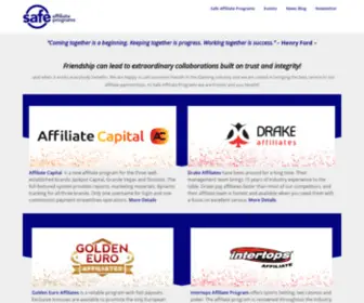 Safeaffiliateprograms.com(SafeAffiliatePrograms) Screenshot