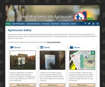 Safeagritourism.org(Agritourism Safety) Screenshot