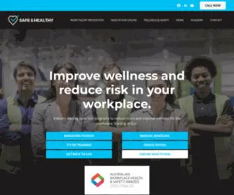 Safeandhealthy.com.au(Safe & Healthy) Screenshot