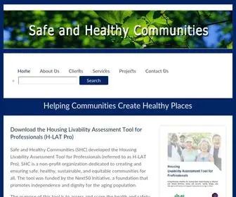 Safeandhealthycommunities.org(Non-Profit Organizations) Screenshot