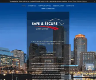 Safeandsecurelivery.com(Safe & Secure Livery) Screenshot