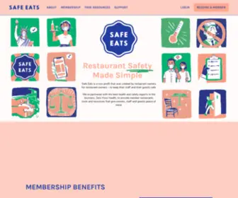 Safeats.org(SAFE EATS) Screenshot