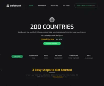 Safebank.app(The World First Decentralized Bank) Screenshot