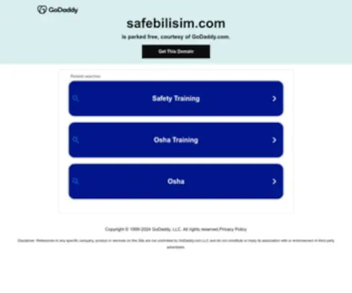 Safebilisim.com(Safe Bilişim) Screenshot