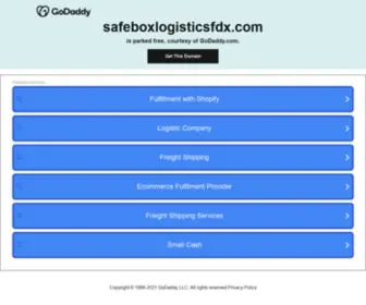 Safeboxlogisticsfdx.com(Safeboxlogisticsfdx) Screenshot