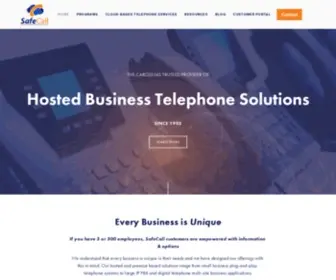 Safecall.com(Business Telephone Systems) Screenshot