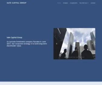 Safecapitalgroups.com(SAFE CAPITAL GROUP) Screenshot