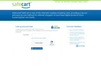 Safecart.com(Home Page) Screenshot