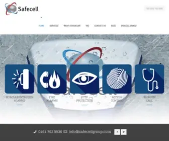 Safecellsecurityltd.com(North West Security System Installer) Screenshot