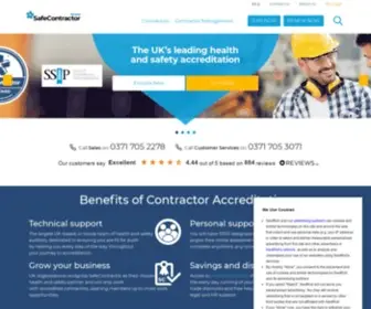 Safecontractor.com(Alcumus SafeContractor) Screenshot