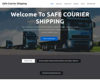 Safecouriershipping.com(Fast Delivery Guaranteed) Screenshot