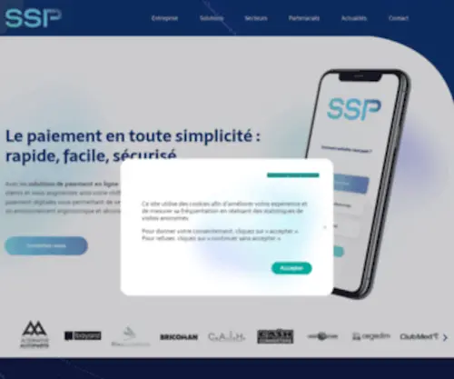 Safedebit.fr(Solutions de paiement en ligne & omnicanal) Screenshot