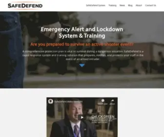 Safedefend.com(Emergency Alert & Lockdown System For Schools) Screenshot