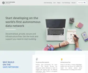 Safedev.org(Safe Network) Screenshot