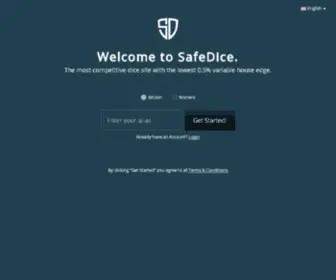 Safedice.com Screenshot