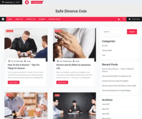 Safedivorcecoin.co(Safe Divorce Coin) Screenshot