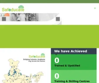 Safeducate.com(Skilling India) Screenshot