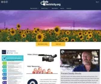 Safeelectricity.org(Safe ElectricitySafe Electricity) Screenshot