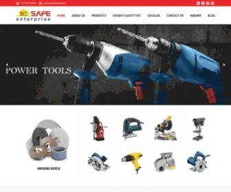 Safeenterprise.in(Power Tools Welding Equipment Hardware Tools Supplier Bharuch) Screenshot