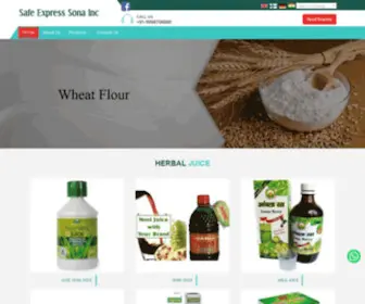 Safeexpresssonainc.in(Food Products suppliers) Screenshot