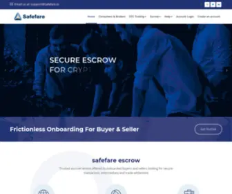 Safefare.io(Escrow) Screenshot