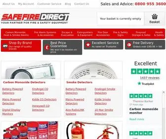 Safefiredirect.co.uk(Safe Fire Direct) Screenshot
