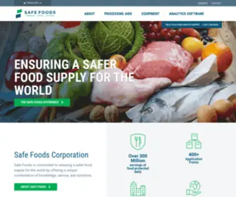 Safefoods.net(Safe Foods) Screenshot