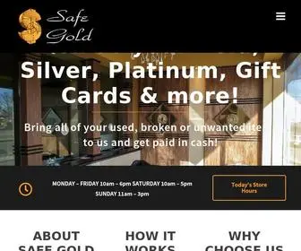 Safegold.ca(Safe Gold) Screenshot