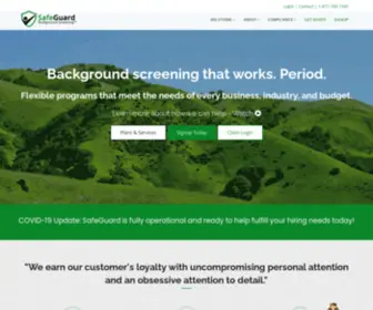 Safeguardcertify.com(SafeGuard) Screenshot