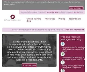 Safeguardingessentials.com(Safeguarding Essentials) Screenshot