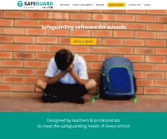 Safeguardmyschool.co.uk(Safeguarding in Schools) Screenshot