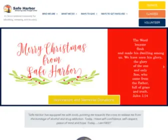Safeharbornc.org(Anchoring Lives Through Christ) Screenshot