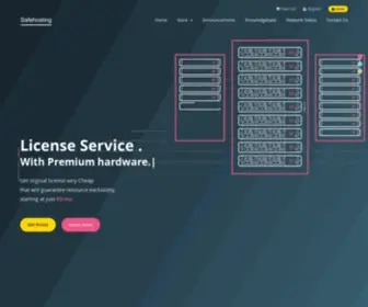 Safehosting.in(Portal Home) Screenshot