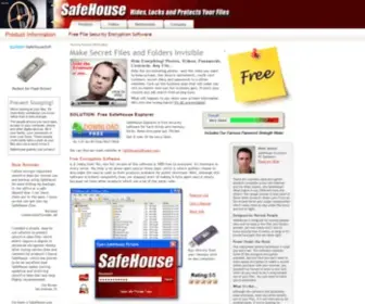 Safehouseencryption.com(Free File Security Encryption Software) Screenshot