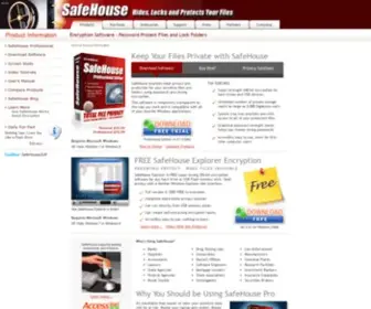 Safehousesoftware.com(Free Encryption Software) Screenshot