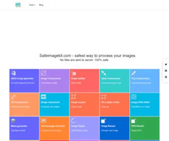 Safeimagekit.com(Safest way to process your images) Screenshot