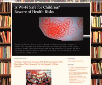 Safeinschool.org(Beware of Health Risks) Screenshot