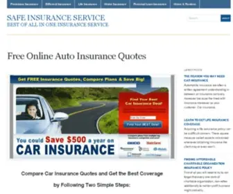 Safeinsuranceservice.com(Looking) Screenshot