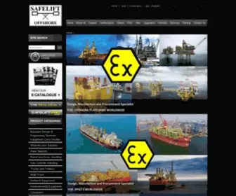 Safelift.co.uk(Safelift Offshore) Screenshot