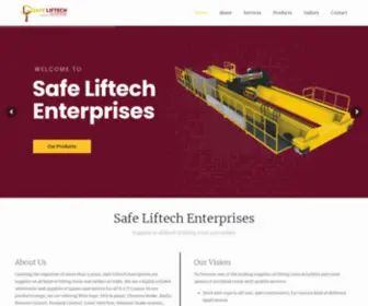 Safeliftech.com(Safe Liftech) Screenshot