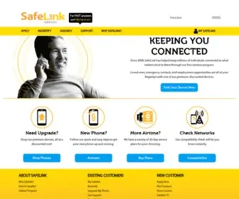 Safelinkupgrades.com(SafeLink Wireless) Screenshot