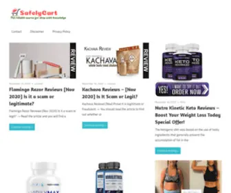 Safelycart.com(Flamingo Razor Reviews [Nov 2020]) Screenshot