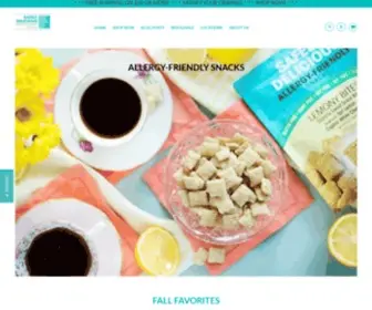 Safelydelicious.com(Safely Delicious Allergy Friendly Snacks) Screenshot