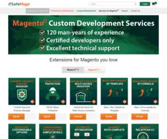 Safemage.com(Magento Extensions from SafeMage) Screenshot