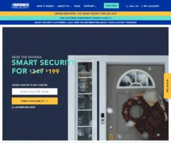 Safemart.com(Brinks Home Security) Screenshot