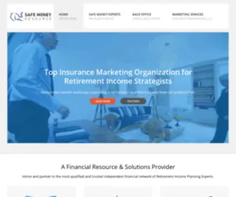 Safemoneyresource.com(Looking for an Insurance Marketing Organization) Screenshot