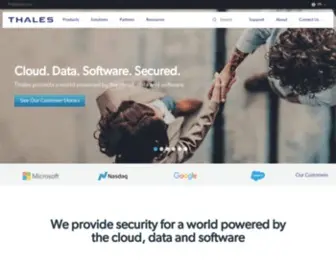 Safenet-INC.com(Cloud Protection & Licensing Solutions) Screenshot