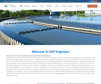 Safengineers.com(SAF Engineers) Screenshot