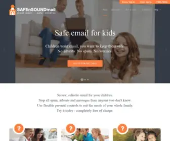 Safensoundmail.com(Safe email for children) Screenshot